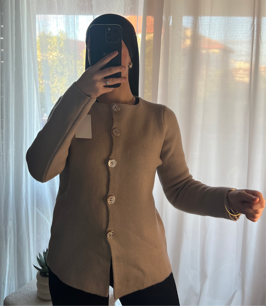 Pull Samia - taupe